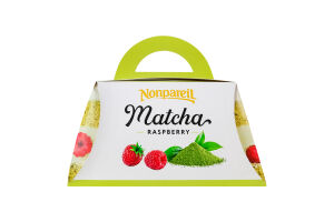 Торт Матча з малиною Nonpareil к/у 500г
