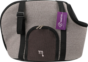 Сумка-переноска д/котів та собак Магнус №1 бежева 22*42*31см Матис