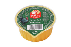 Паштет з м'ясом індика Profi ст 131г