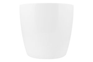 Горщик квіт. Don-Plast AGA 20 см білий DA 20 И310 (Польща)