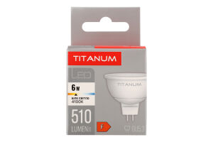 ЛАМПА LED TITANUM 6W GU5.3 4100K 220V