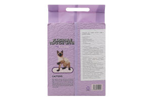 Наповнювач для котячого туалету з тофу Лаванда Sand Bible 2.5кг