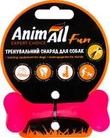Снаряд тренувальний для собак 8см №АФ88103 Кістка AnimAll 1шт в асорт