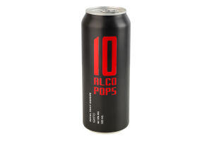 Напиток сброженный 0.5л 10% газированный Igritto 10 Alco Pops ж/б