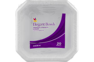 Ahold Elegant Bowls - 20 CT