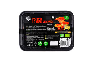 Лисички быстрозамороженные Дари Гуцульщини к/у 250г
