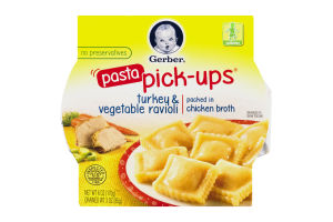 Gerber Pasta Pick-Ups Turkey & Vegetable Ravioli Toddler