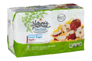 Nature's Promise Lower Sugar Juice Boxes Apple - 8 CT