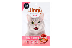 Ласощі д/котів Палички з смаком тунця 35г Jinny