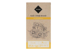 Чай травяной Ромашка RIOBA к/у 25х1.5г
