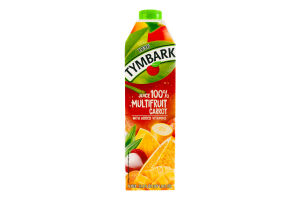 Сок витаминизированный пастеризованный мультифруктовый с морковью Tymbark т/п 1л