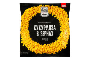 Кукуруза быстрозамороженная в зернах Лімо м/у 400г