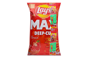 Чипси картопляні Сальса Deep-cut Max Lay's м/у 95г
