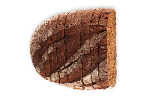 Хлеб половинка в нарезке ржаной Домашний Добрий м/у 0.3кг