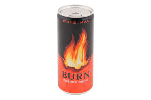 Напиток энергетический безалкогольный сильногазированный Original Burn ж/б 250мл