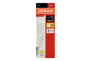 Лампа світлодіодна 7W E14 3000К B75 Osram