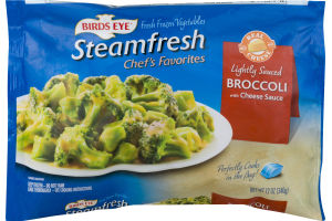 Birds Eye Steamfresh Lightly Sauced Broccoli with Cheese Sauce