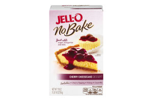 Jell-O No Bake Cherry Cheesecake Dessert
