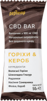 Батончик Орехи&Кероб CBD Pephemp м/у 50г