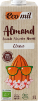 Напиток растительный органический из миндаля Classic Ecomil т/п 1л