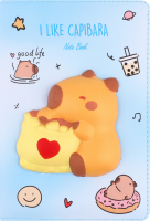 Блокнот ZiBi KidsLine Capybara А5 зі сквішем 80арк