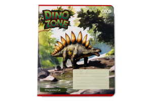 Зошит у лінійку 12 аркушів №ZB25.1751L Dino Kids line ZiBi 1шт