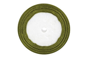 Стрічка д/подарунків мікс зелених тонів сатин 4см*22м Мета Друк