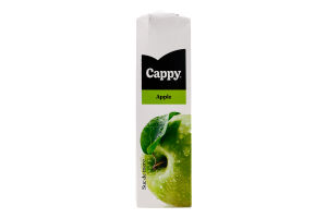 Сок пастеризованный из концентрата яблочный Cappy т/п 1л