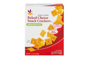 Ahold Baked Cheese Snack Crackers Reduced Fat