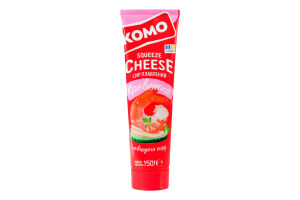 Сыр плавленный 50% Креветка Squeeze cheese Комо туб 150г