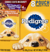 Pedigree Choice Cuts In Gravy Variety Pack - 8 PK