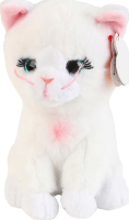 Игрушка мягкая для детей от 3лет 15см №37377 Белая кошка Amelia Benie Babies 1шт