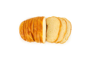 Батон половинка в нарізці на заквасці Молочний Рома м/у 0.225кг