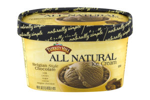 Turkey Hill All Natural Ice Cream Belgian Style Chocolate