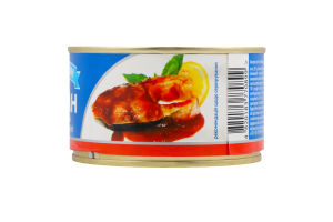 Сазан обсмажений в томатному соусі Аквамарин з/б 230г