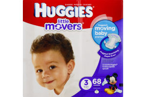 Huggies Diapers Little Movers Disney Baby Size 3 (16-28 lb) - 68 CT