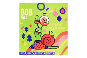 Набор конфет с игрушками Адвент-календарь Bob Snail к/у 97г