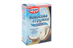 Стружка кокосовая Нежная и мягкая Dr.Oetker к/у 80г