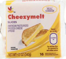 Ahold Cheese Slices Cheezymelt - 16 CT