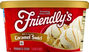 Friendly's Premium Ice Cream Caramel Swirl