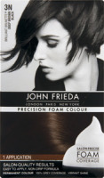 John Frieda Precision Foam Colour Brilliant Brunette 3N Deep Brown-Black Permanent Colour