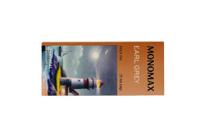 Чай черный цейлонский байховый мелкий с бергамотом Earl Grey Monomax к/у 25х2г