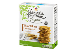 Nature's Promise Organic Thin Wheat Crackers