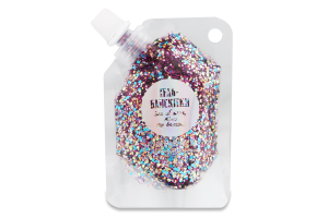 Гель-блискітки мікс для тіла, волосся, обличчя для дітей від 6років №T18942 Lukky 40мл