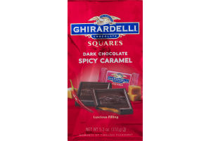 Ghirardelli Chocolate Squares Dark Chocolate Spicy Caramel