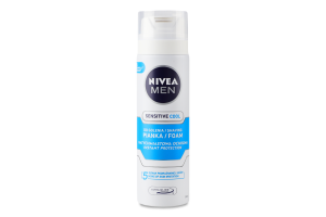 Пена для бритья для чувствительной кожи Охлаждение Nivea Men 200мл