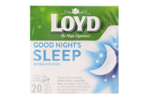 Чай травяний Good Night Sleep Loyd 20г