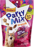 Purina Friskies Party Mix Cat Treats Crunch California Dreamin'