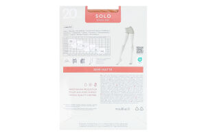 Колготки жіночі Conte elegant Solo 20den 2 natural
