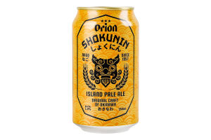 Пиво Orion Shoukunin IslandPaleAle світл філ з/б